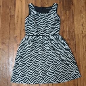 Outback Red Black & White Dress